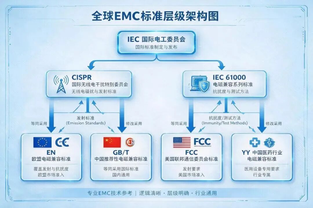 常見EMC標(biāo)準(zhǔn)解讀——CISPR、IEC、GB、YY到底在說什么？(上篇）